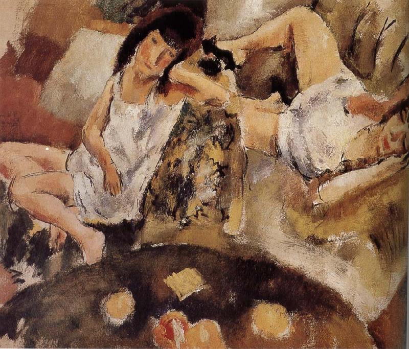 Jules Pascin Sleeping